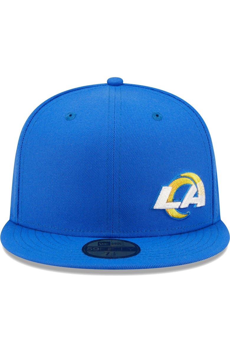 New Era Men's New Era Royal Los Angeles Rams Flawless 59FIFTY Fitted Hat, Alternate, color,