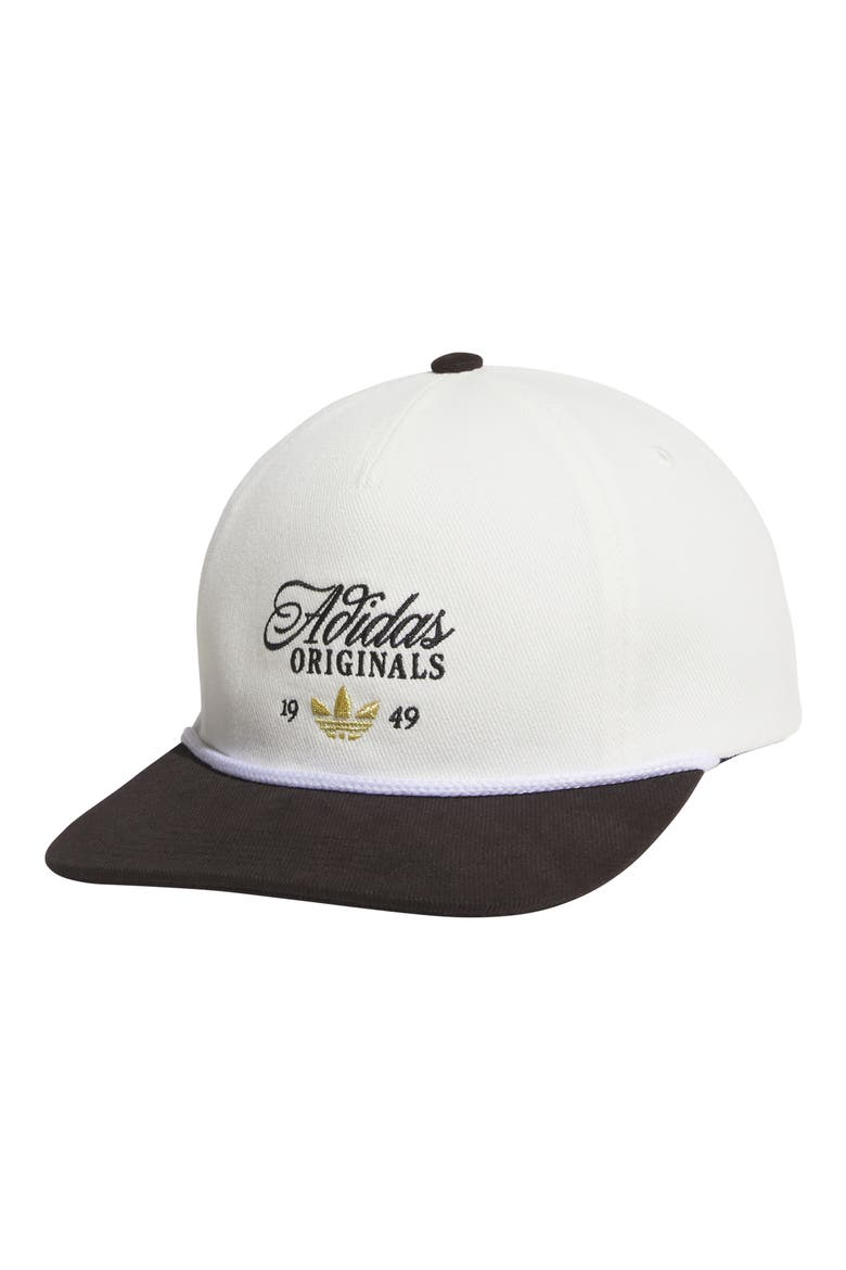 Masterpiece Baseball Cap, Main, color, OFF WHITE/ BLACK/ WHITE