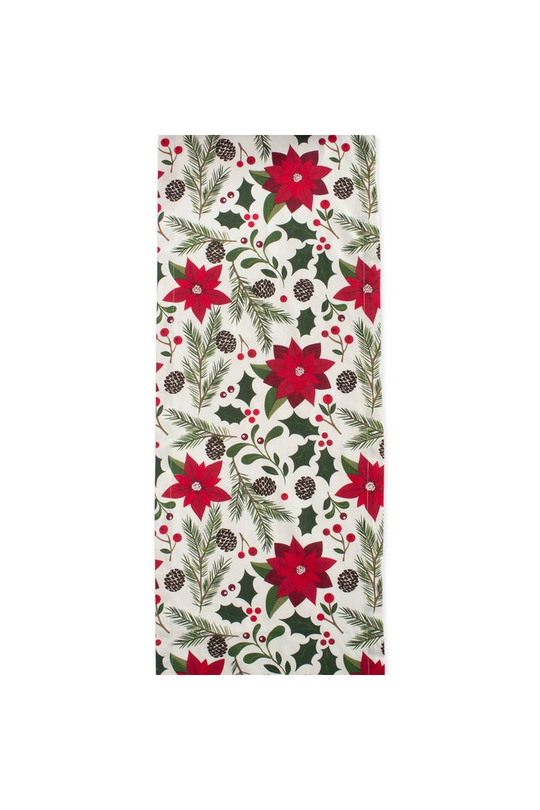 Woodland Christmas Table Runner, Alternate, color, Woodland Christmas