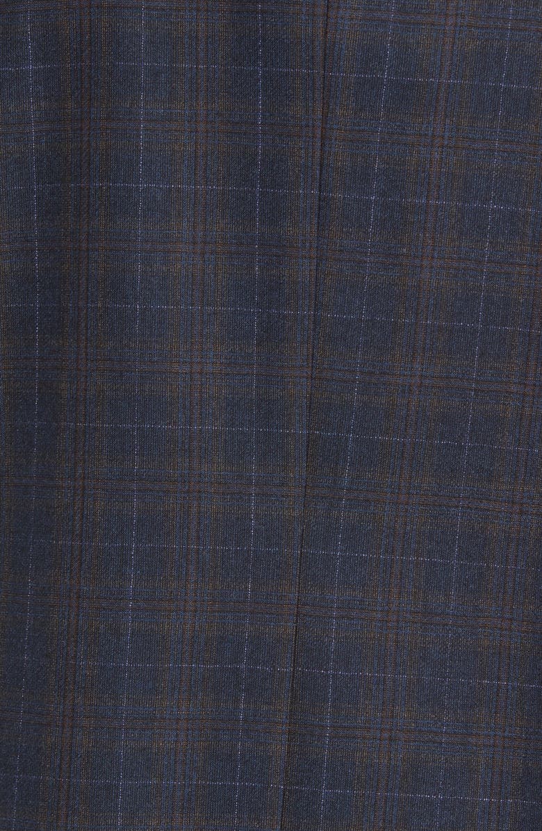 Ted Baker London Konan Trim Fit Plaid Wool Sport Coat, Alternate, color, 