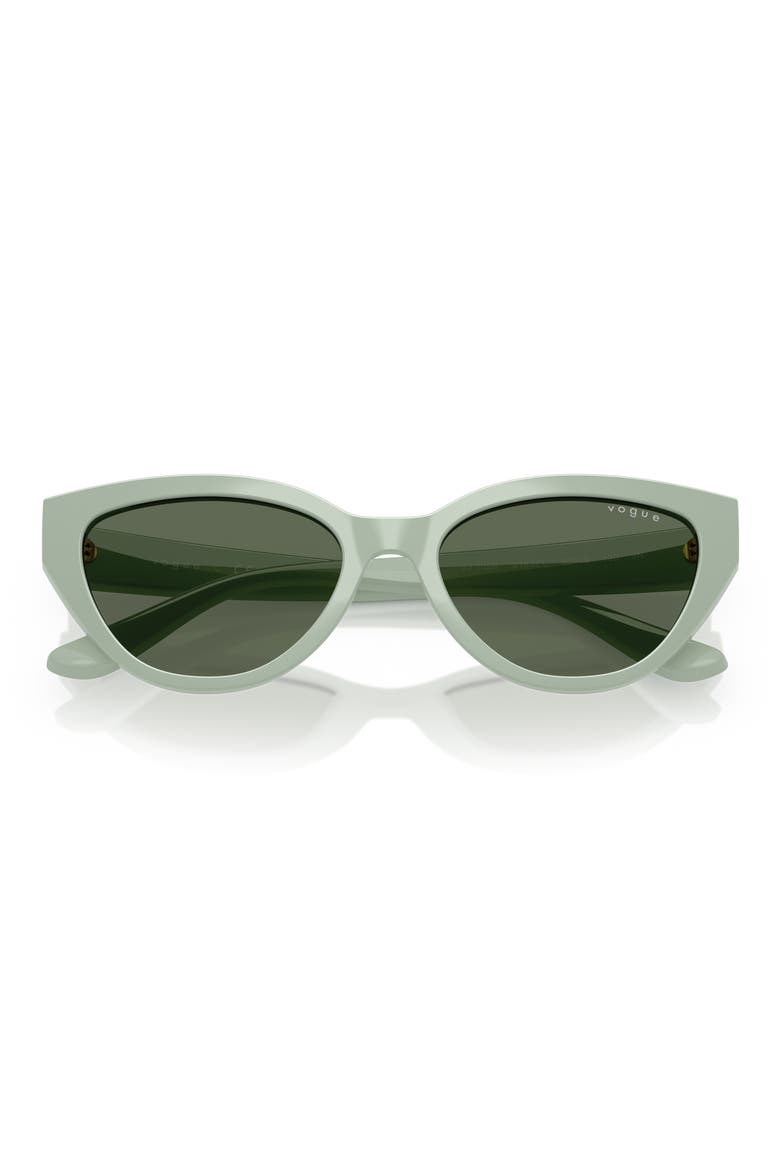 50mm Cat Eye Sunglasses, Alternate, color, MINT GREEN