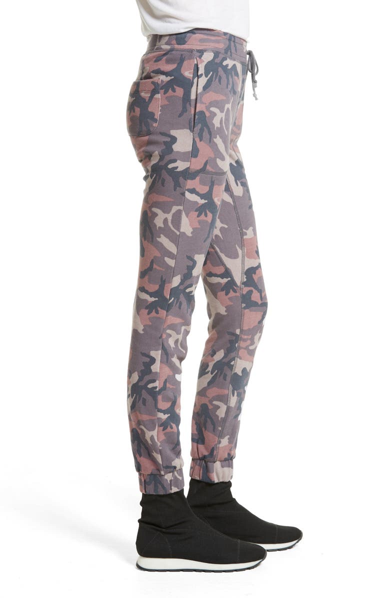Free People Camo Jogger Pants, Alternate, color, 