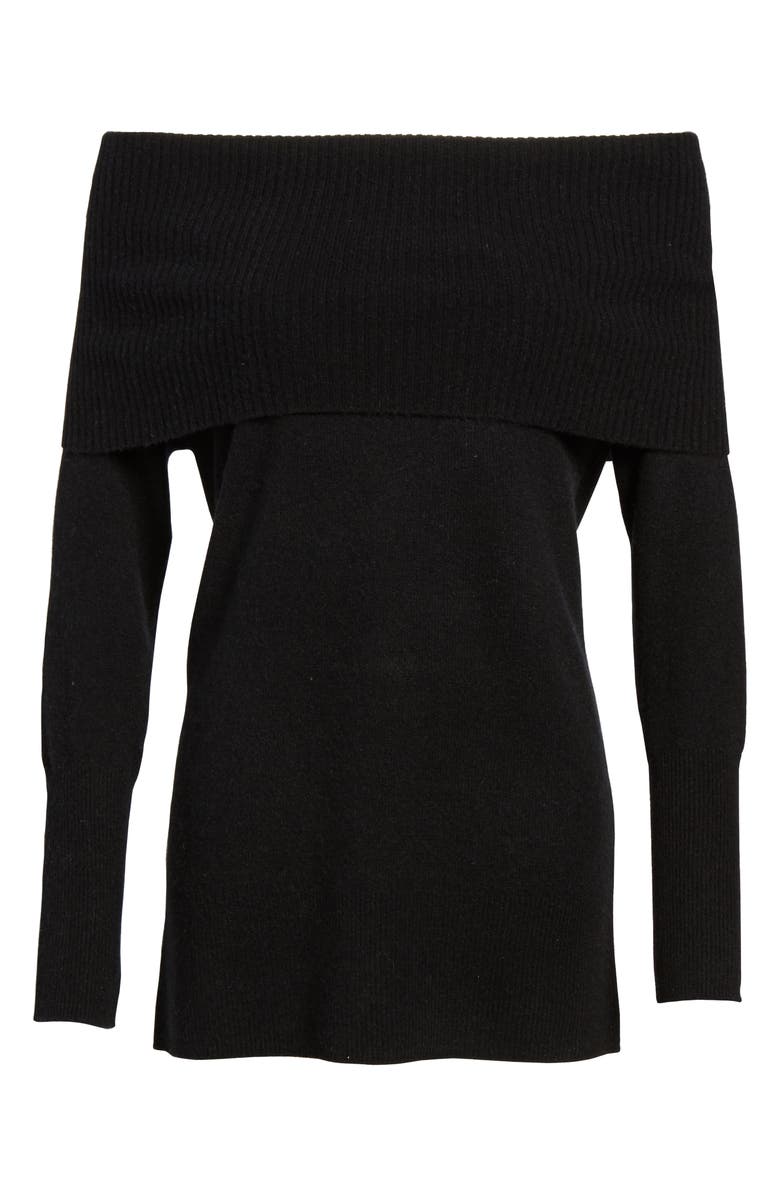 Halogen<sup>®</sup> Cashmere Off the Shoulder Sweater, Alternate, color, 