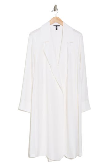 Eileen Fisher Silk Trench Coat
