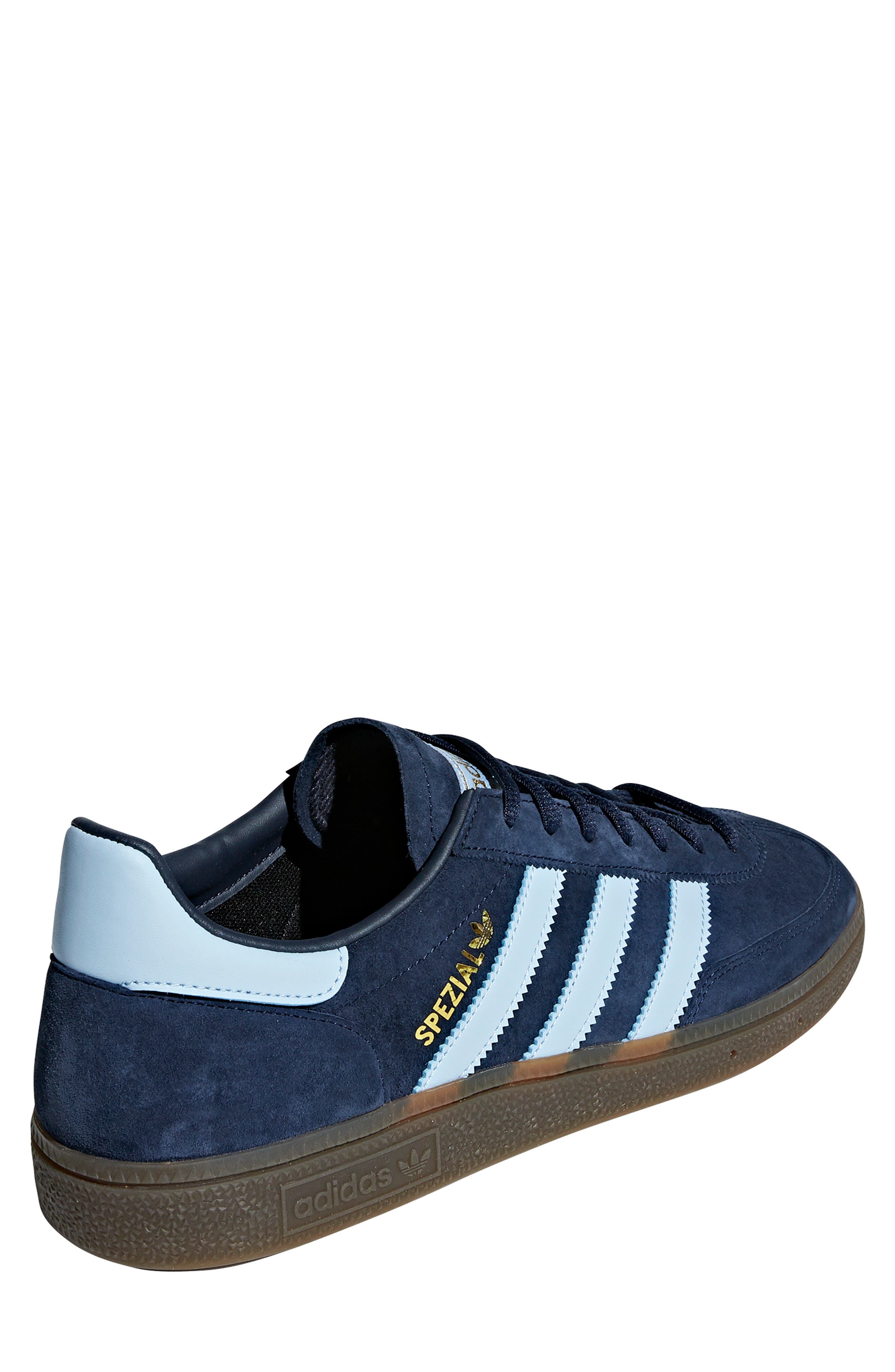 Gender Inclusive Handball Spezial Sneaker, Alternate, color, COLLEGIATE NAVY/CLEAR SKY/GUM5