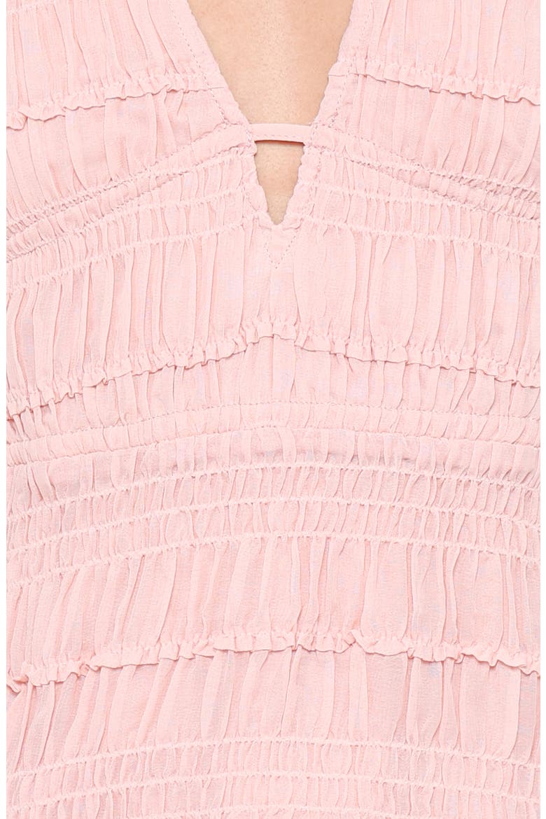 Zafira Textured Halter Top, Alternate, color, PINK
