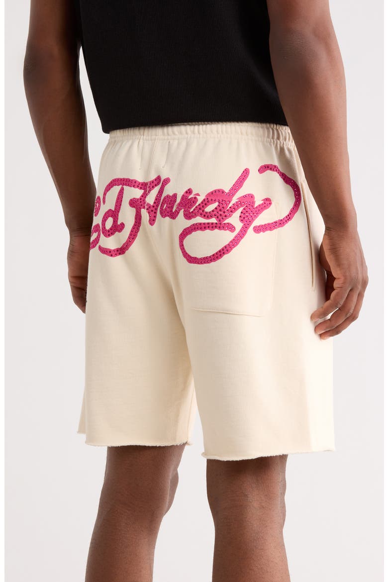 Retro Tiger Shorts, Alternate, color, IVORY
