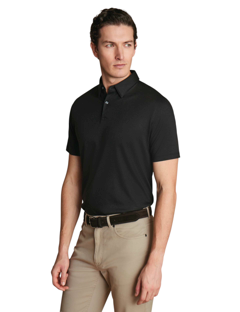 Plain Short Sleeve Jersey Polo