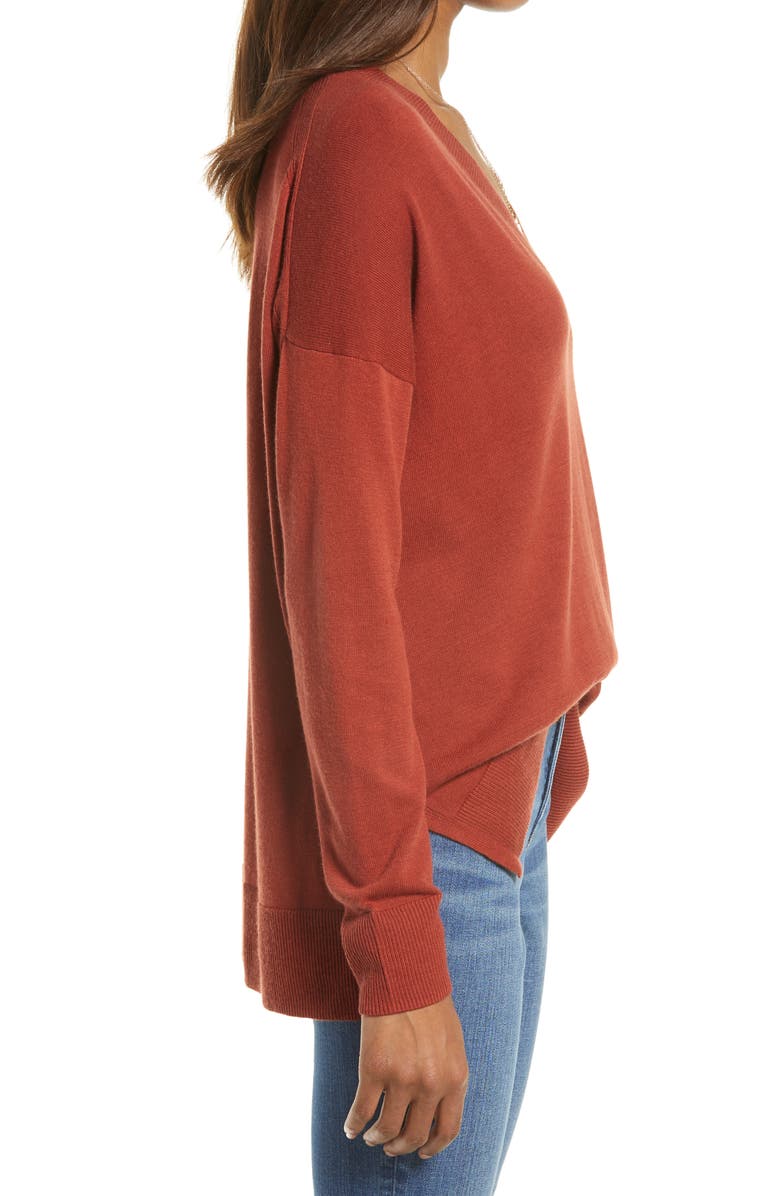 Treasure & Bond Women's V-Neck Sweater, Alternate, color,