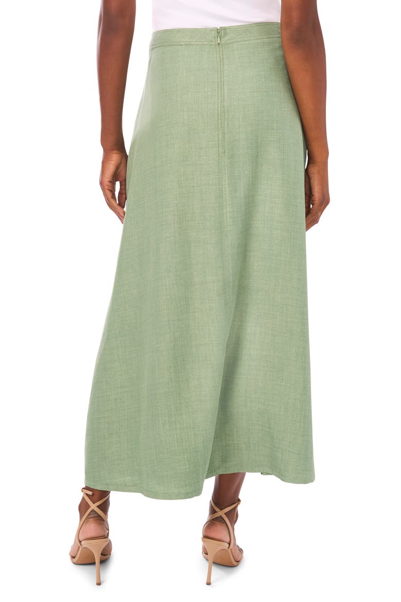 A-Line Maxi Skirt, Alternate, color, EUCALYPTUS