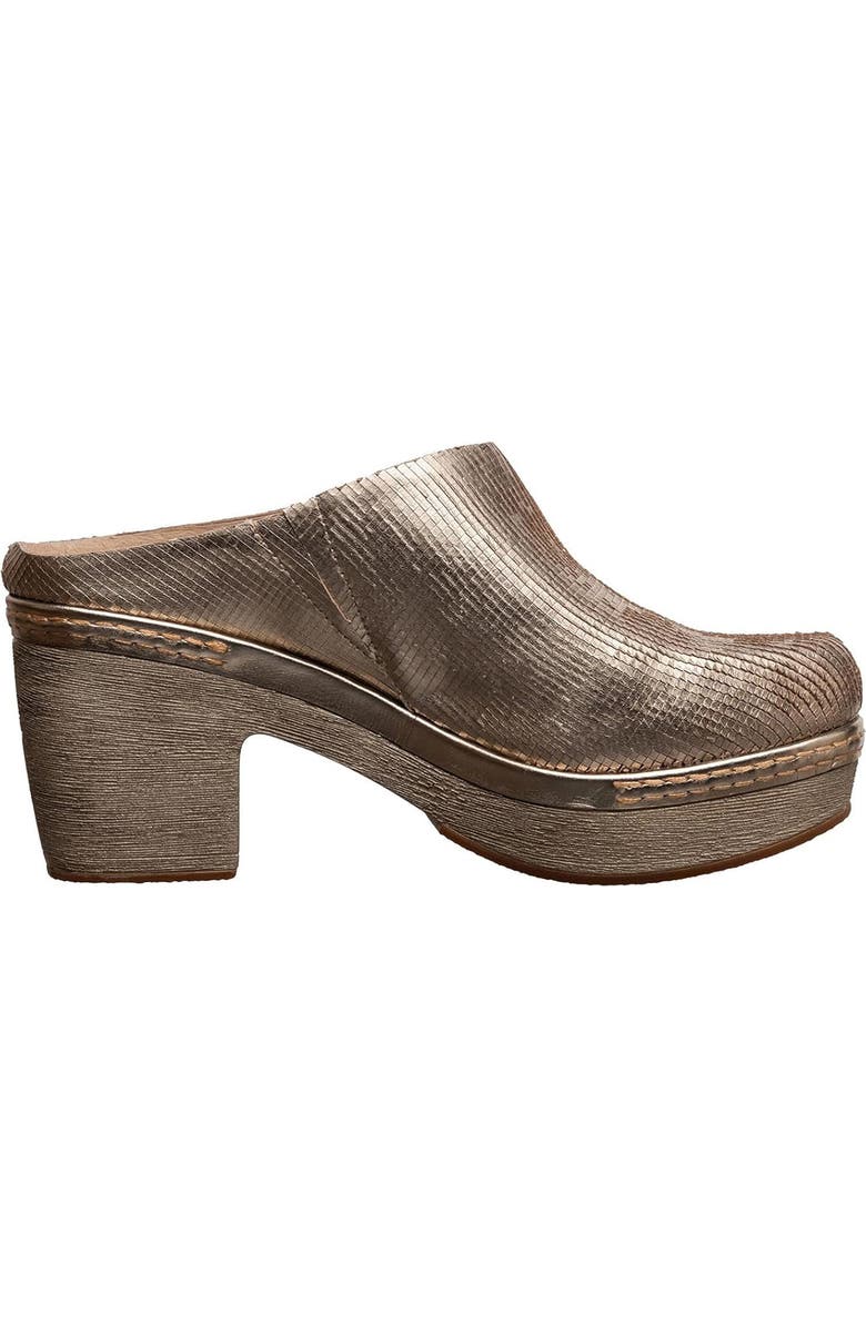ANTELOPE Safi Platform Clog, Alternate, color, Gold