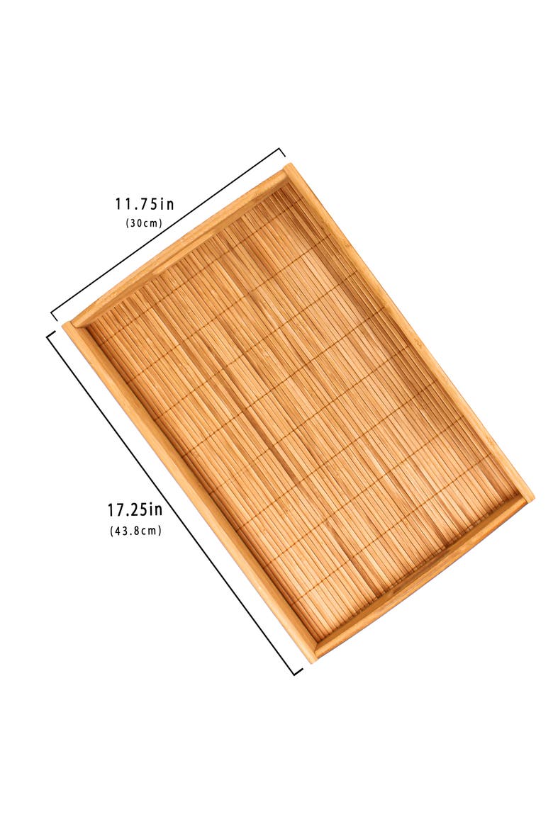 6-Piece Bamboo Kitchen Set, Alternate, color, BEIGE