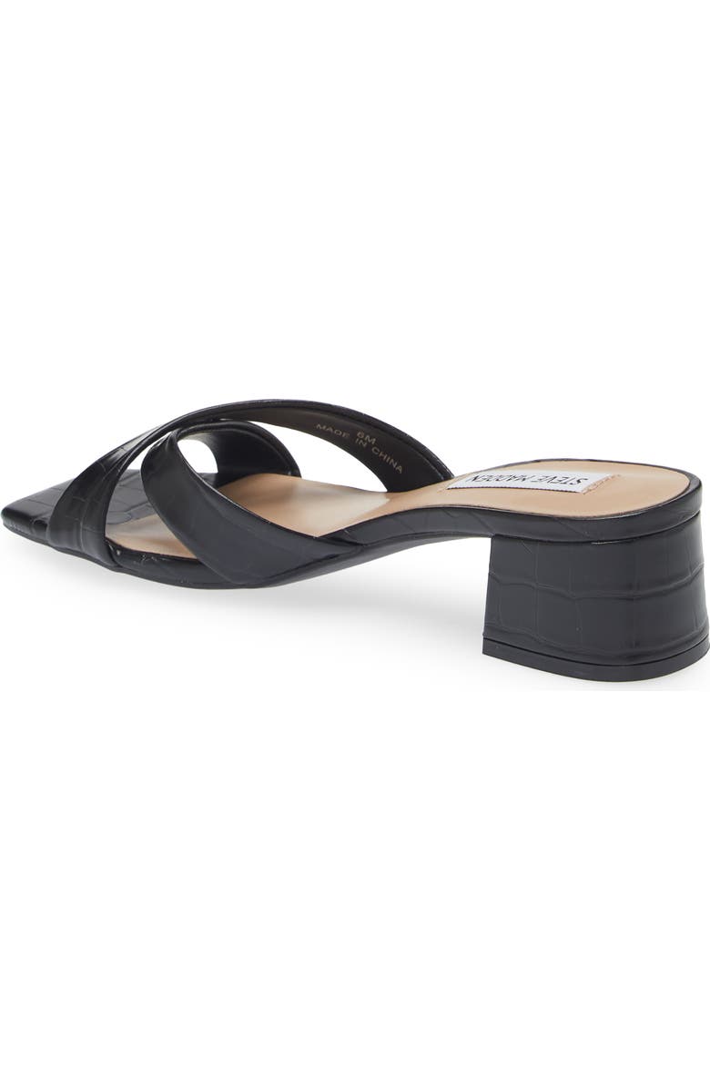 Steve Madden Gaia Croc Embossed Sandal, Alternate, color,