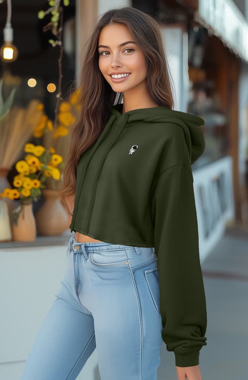 DALIX DALIX ASTRONAUT CROPPED HOODIE 