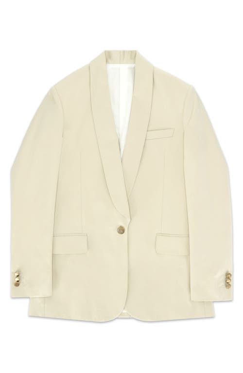 Fortela Classic Navajo Crochet Blazer In Neutral