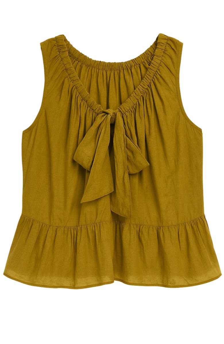 Rebecca Taylor Lilou Tank, Alternate, color, Leaf Green