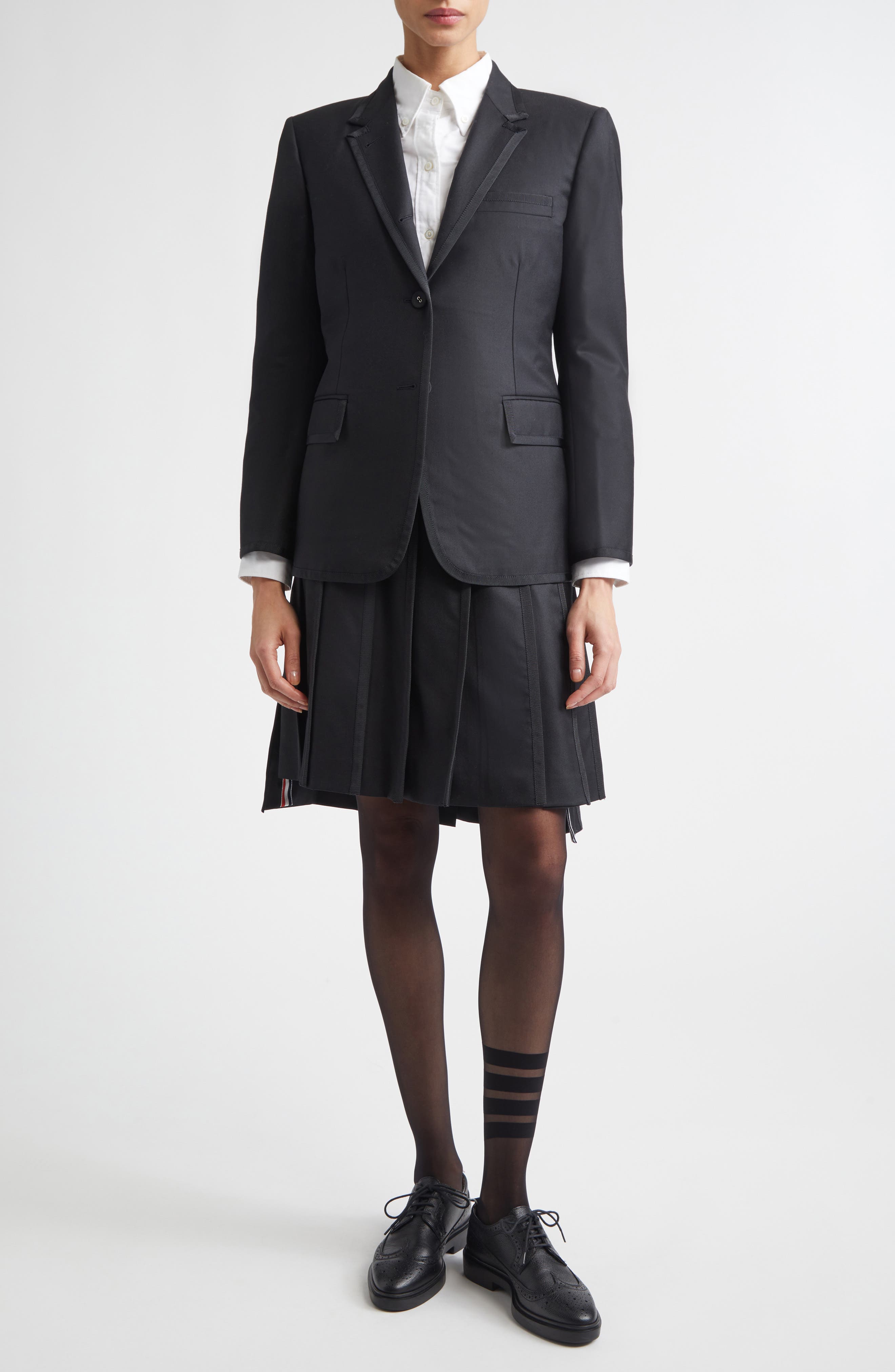 Super 120s Wool Twill Classic Sport Coat - image 2