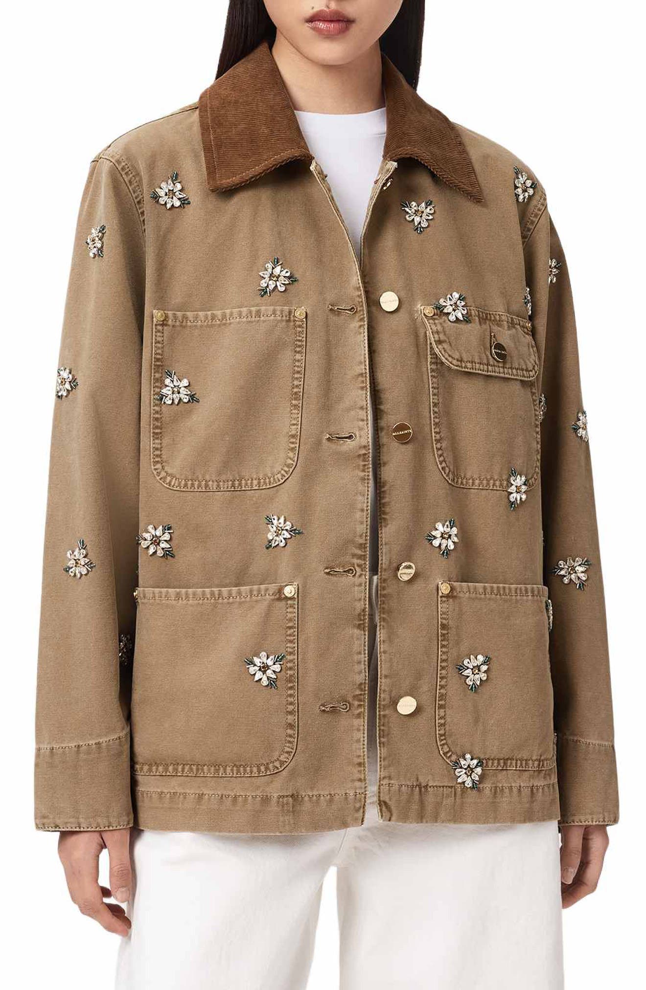 Bex Embroidered Detail Denim Jacket