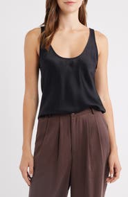 Reformation Veya Sleeveless Silk Top