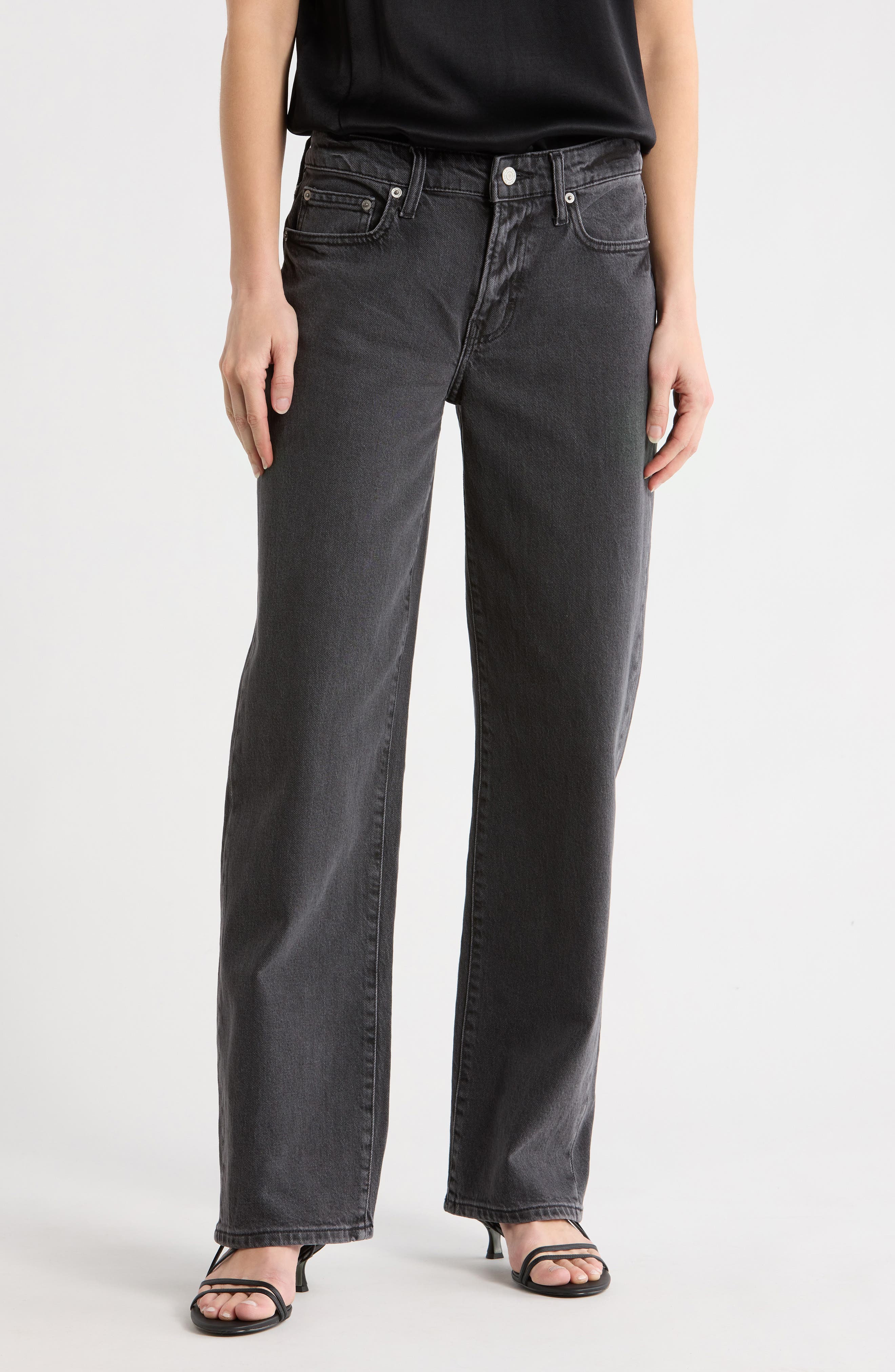Lucky Brand Baggy Wide Leg Jeans