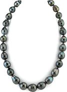 The Pearl Source 11-13mm Tahitian South Sea Baroque Pearl Necklace