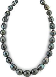 The Pearl Source 11-13mm Tahitian South Sea Baroque Pearl Necklace
