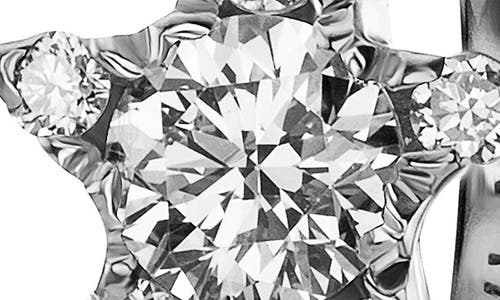 Maria Tash Diamond Star Eternity Clicker In Silver