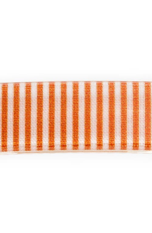 France Luxe Rectangular Barrette In Gray
