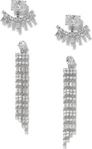 Nadri Bonne Anne Set of 2 Cubic Zirconia Earrings