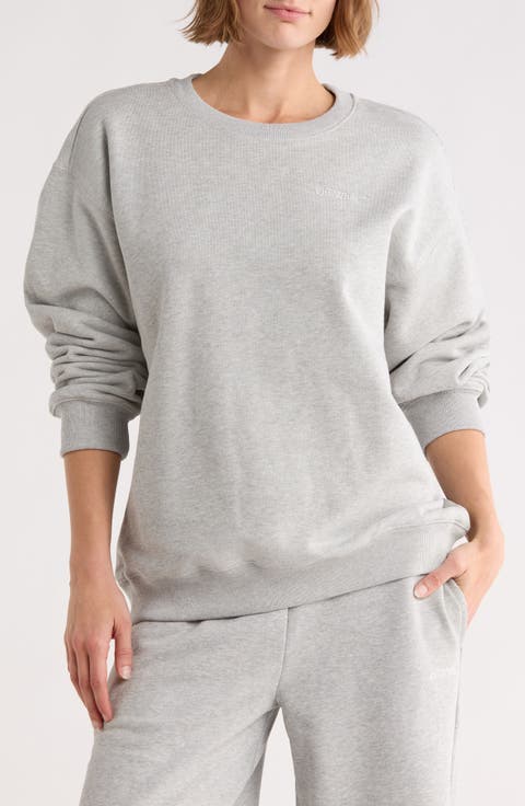 Embroidered Crewneck Sweatshirt