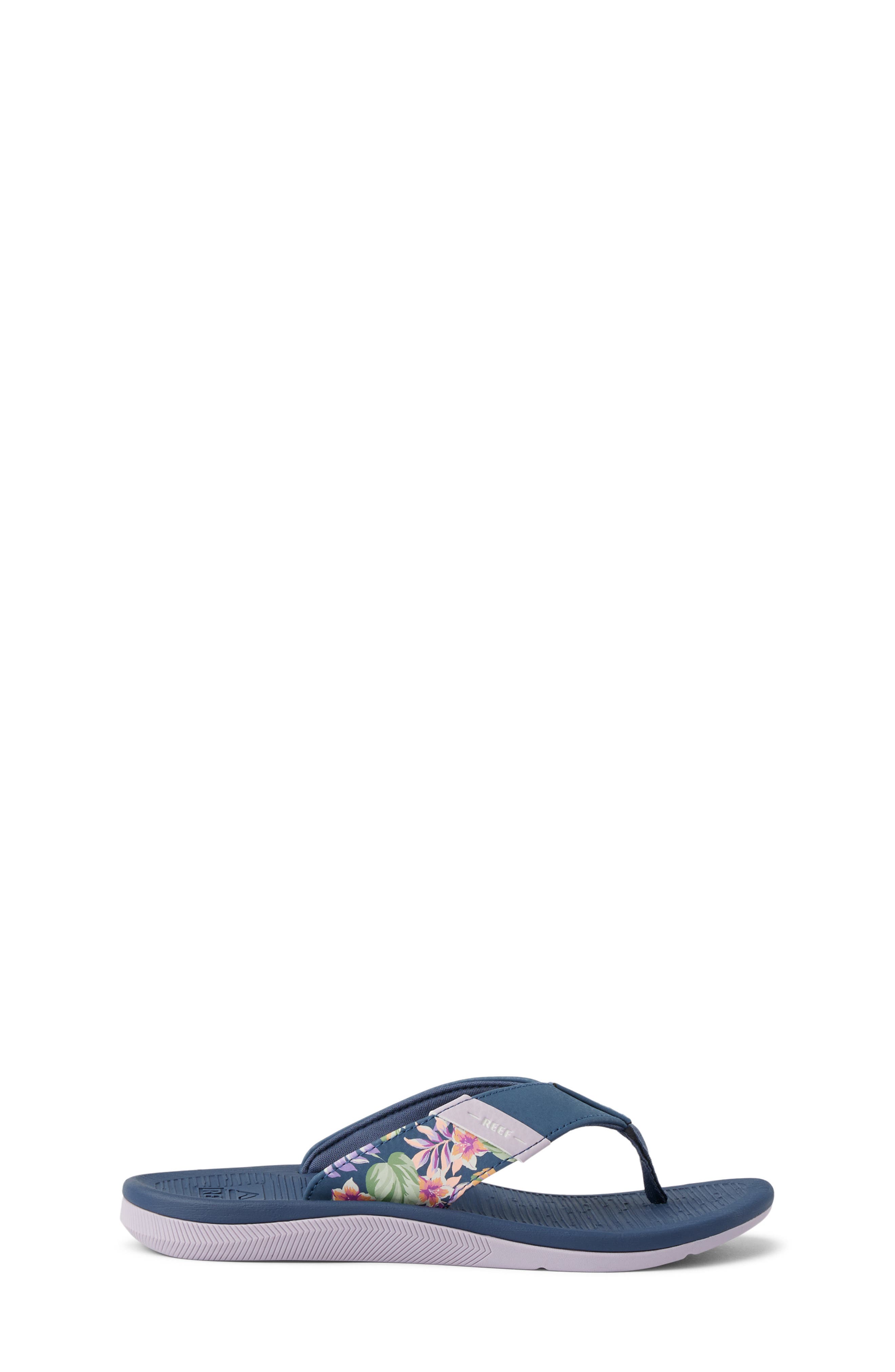 Reef Kids' Santa Ana Flip Flop, Alternate, color, Vintage Indigo