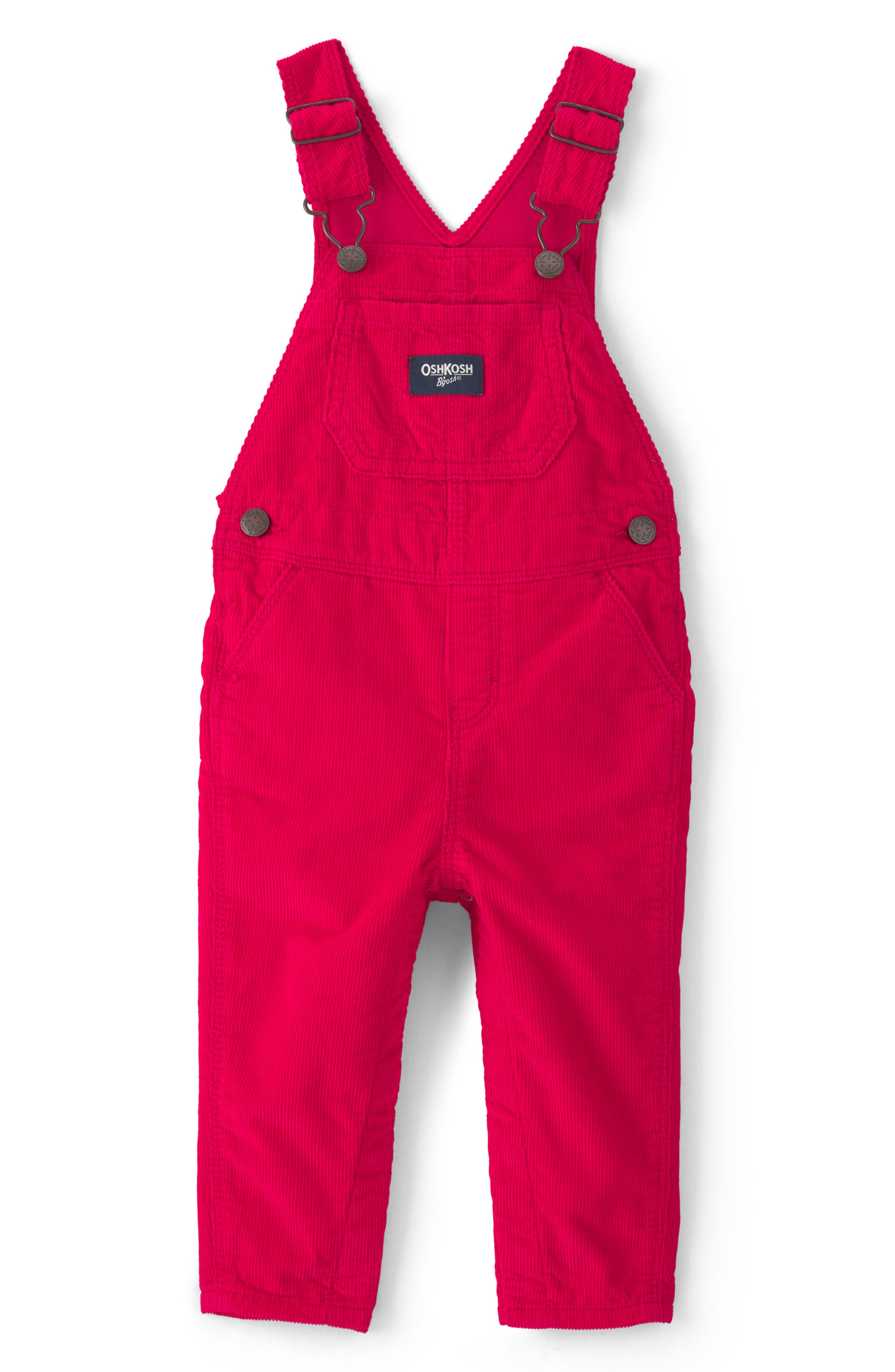 selected RED CORD OVERALL