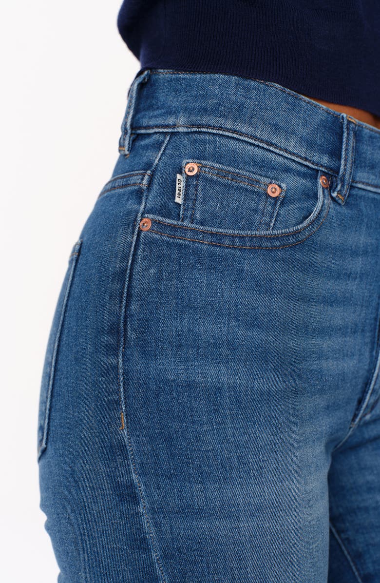 DL1961 Bridget Instasculpt Raw Hem High Waist Bootcut Jeans, Alternate, color, 