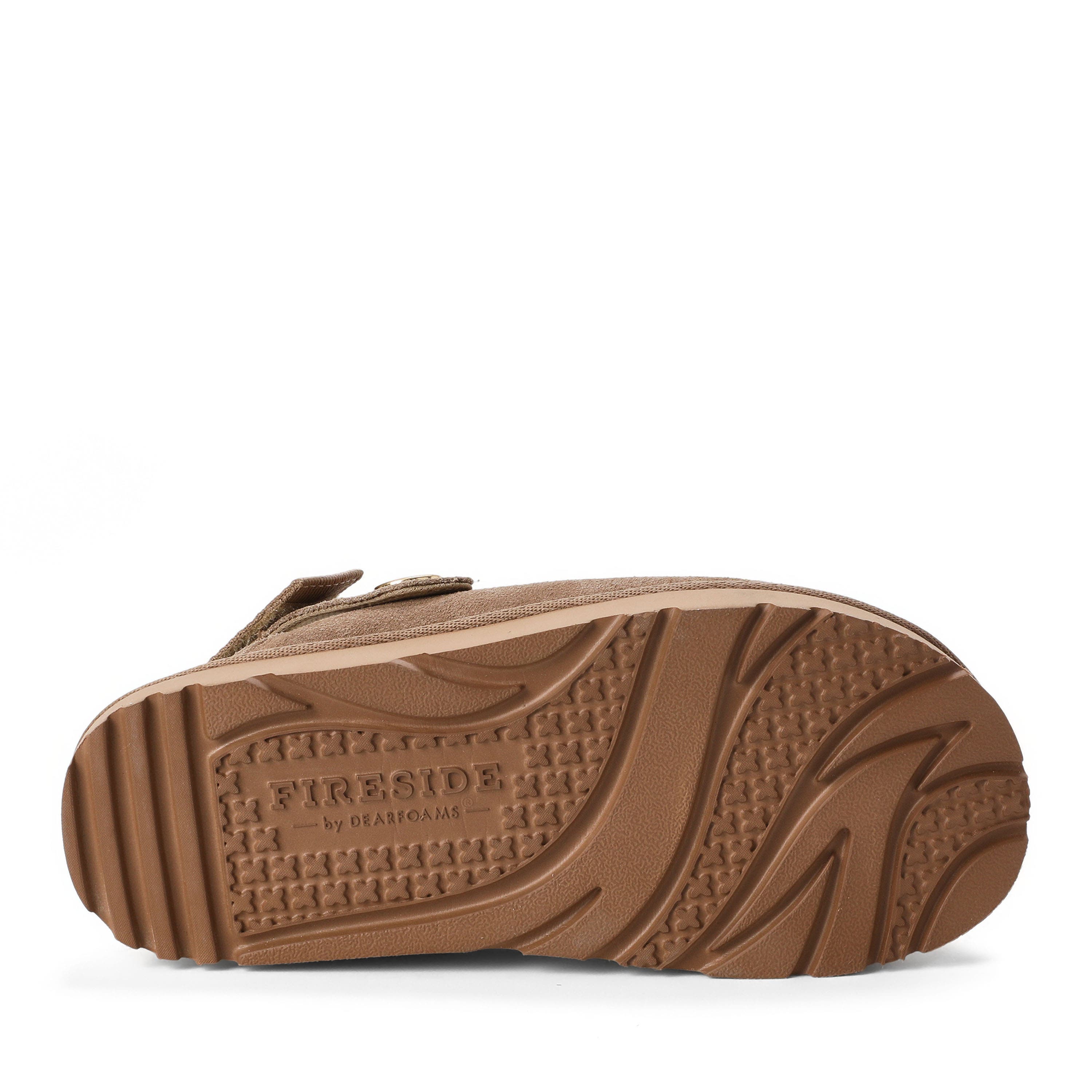 Fireside Coin Convertible Mule Slippers, Alternate, color, Driftwood