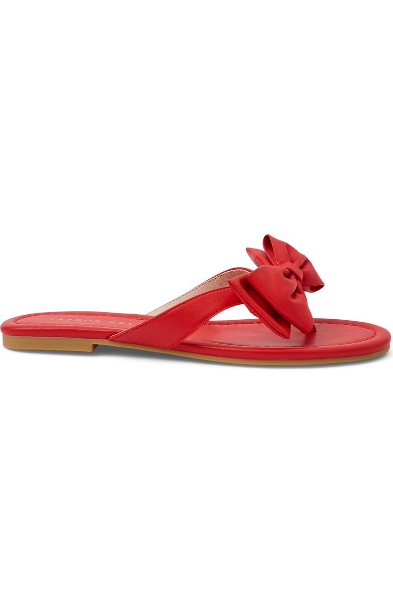 Jack Rogers Vannah Flip Flop, Alternate, color, Fire Red
