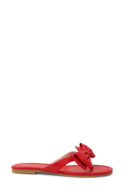 Jack Rogers Vannah Flip Flop In Red