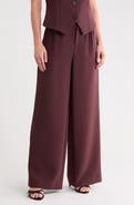 Leith Crepe Wide Leg Trousers