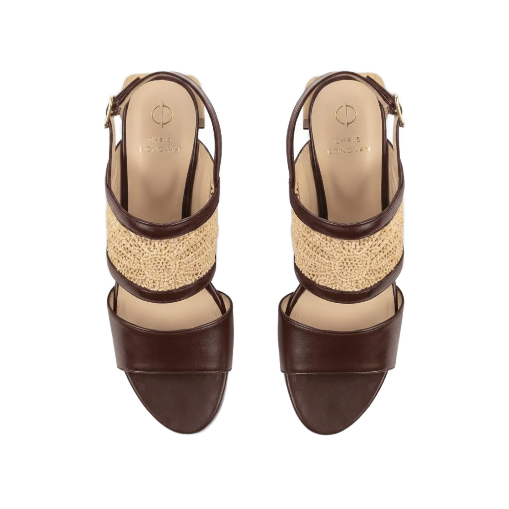 Chris Donovan Footwear Harmony Sandal, Alternate, color, Brown