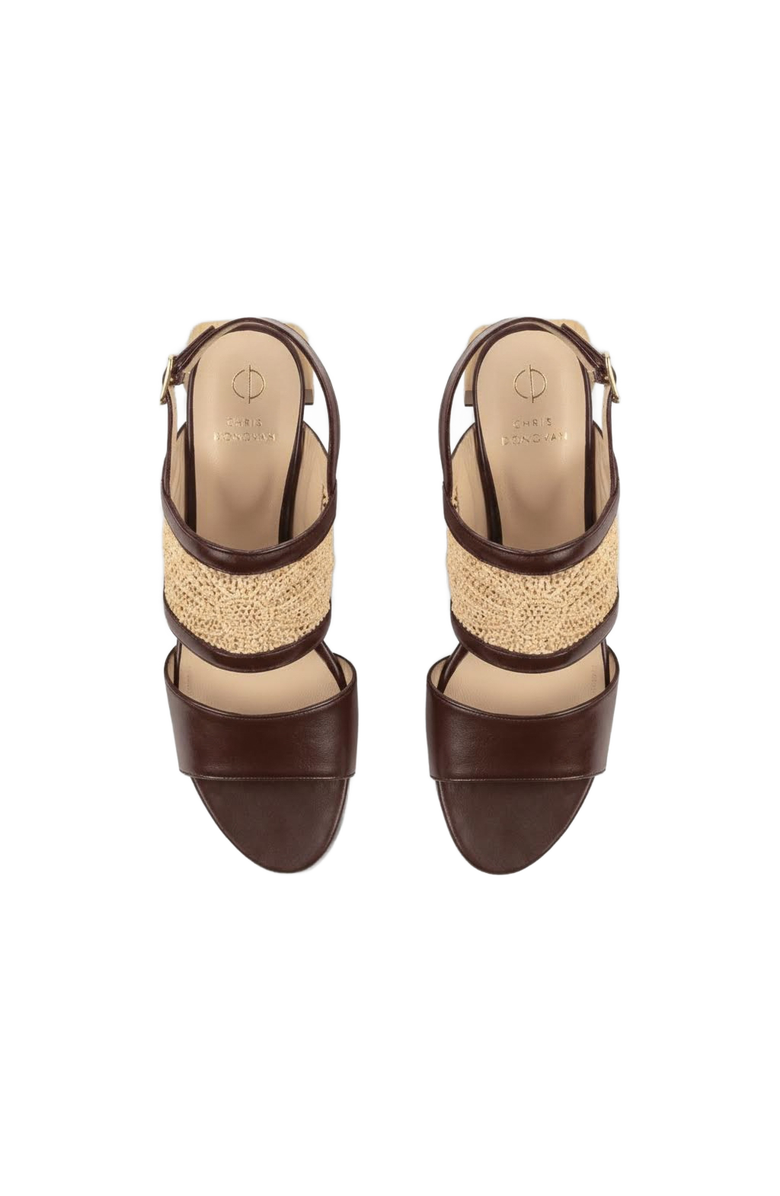 Chris Donovan Footwear Harmony Sandal, Alternate, color, Brown