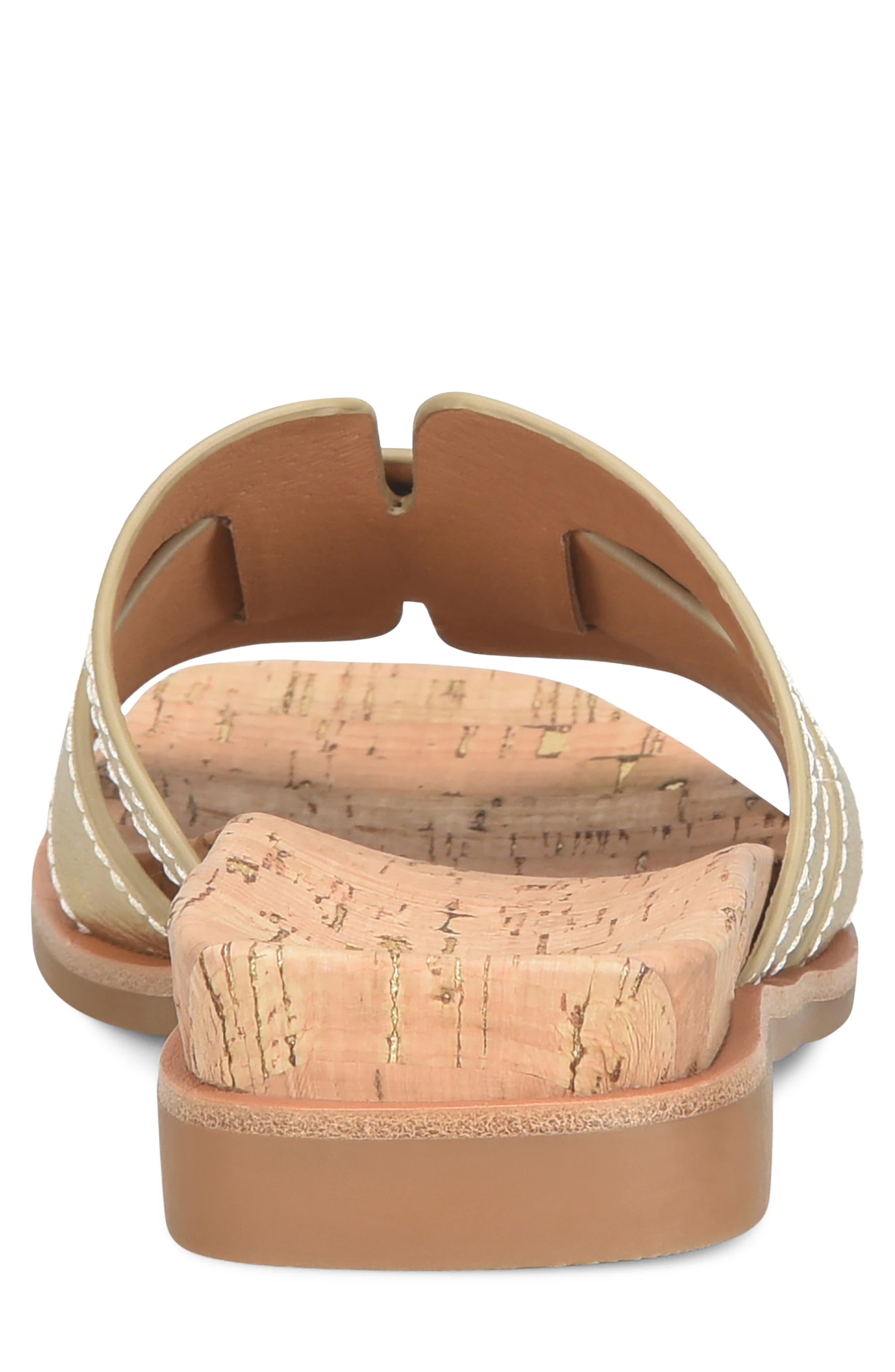 Rachel Slide Sandal, Alternate, color, GOLD