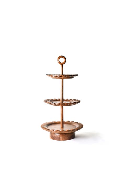 Fundamental Wood 3-Tiered Stand