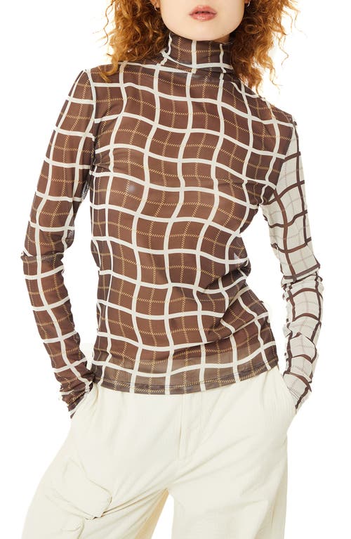 FIND ME NOW FIND ME NOW PAULIE MOCK NECK TOP