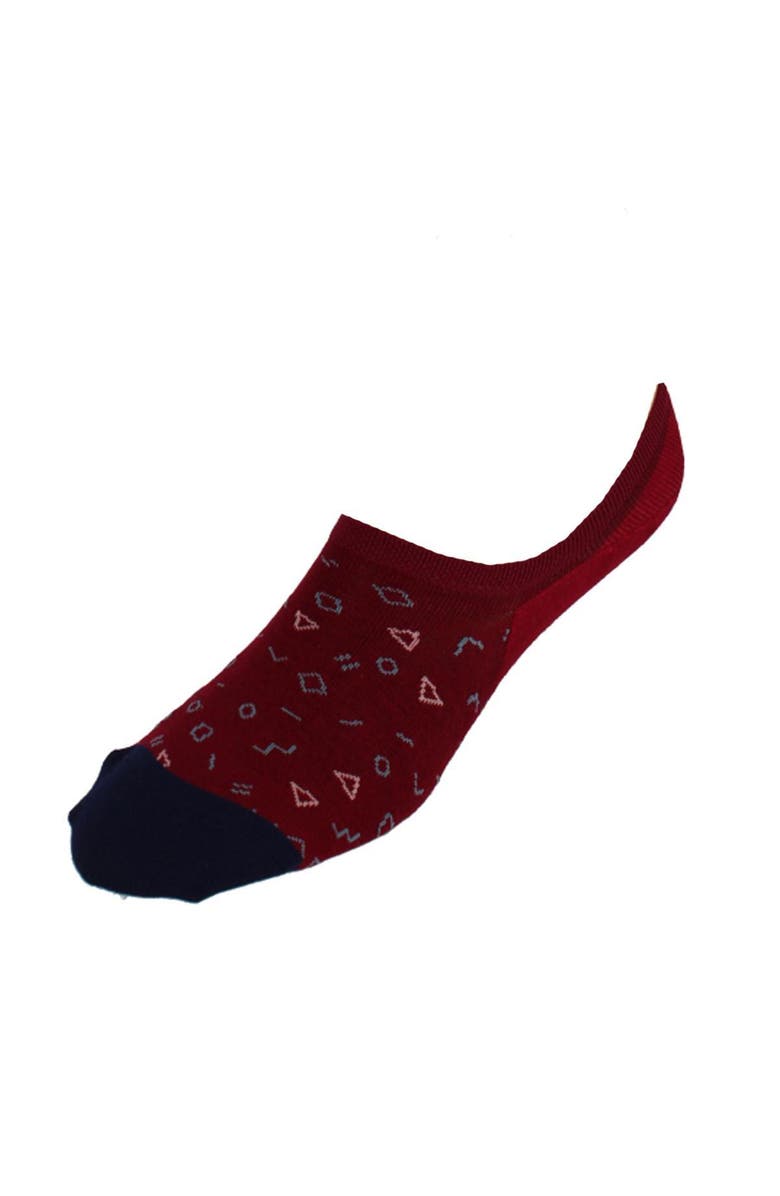 DeadSoxy Men's Distinct No-Show Premium Novelty Socks, Alternate, color, Dark Blue