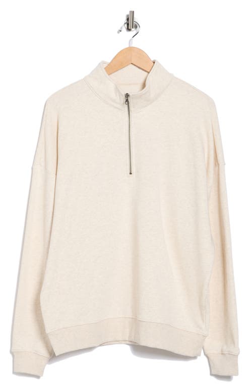 Abound Terry Half-zip Sweatshirt In Black