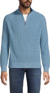 Lands' End Drifter Quarter Zip Sweater