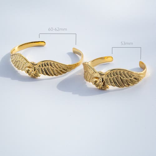 67jewelry Eagle Cuff Ii In Gold