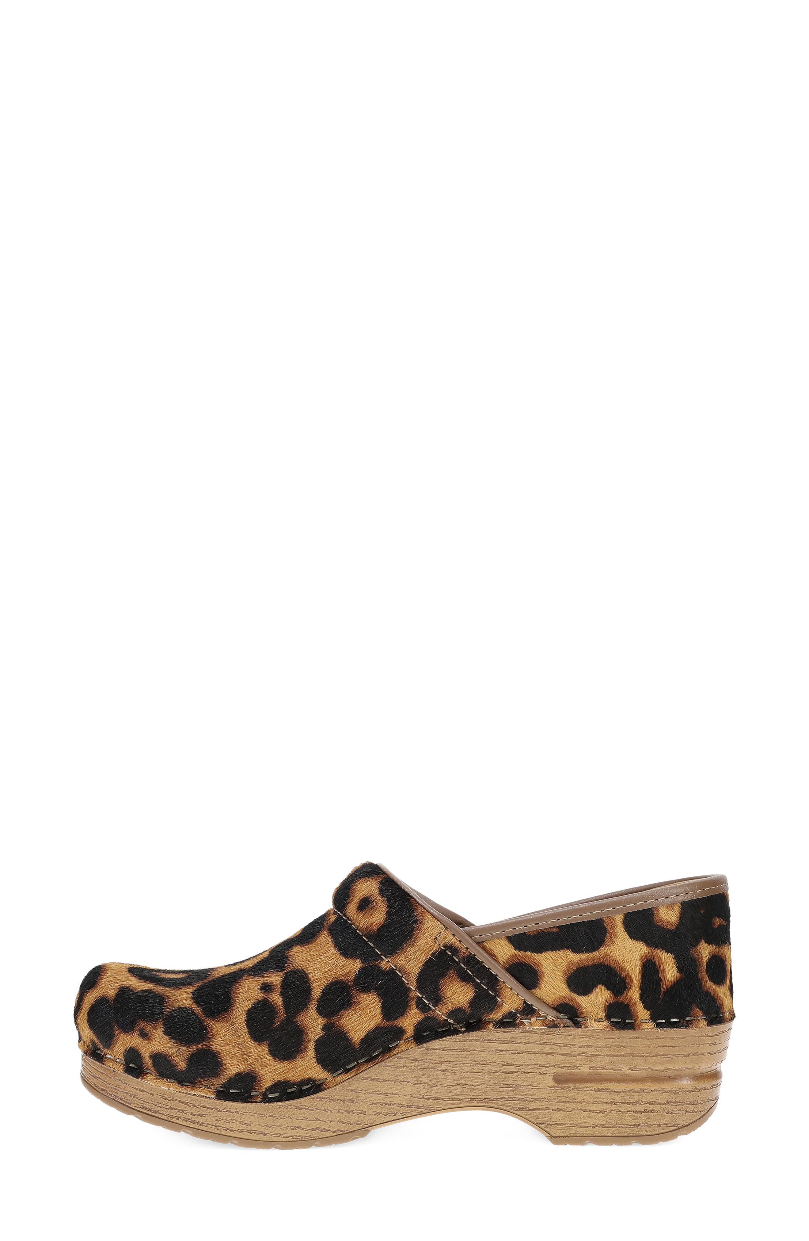 Professional Clog, Alternate, color, LEO HAIRCALF
