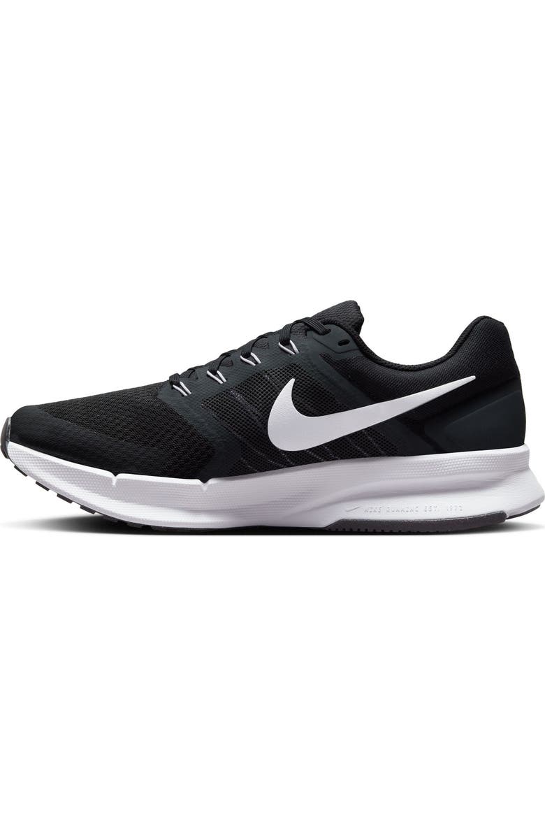 Nike Run Swift 3 Running Shoe, Alternate, color, Black/ White/ Dark Smoke Grey