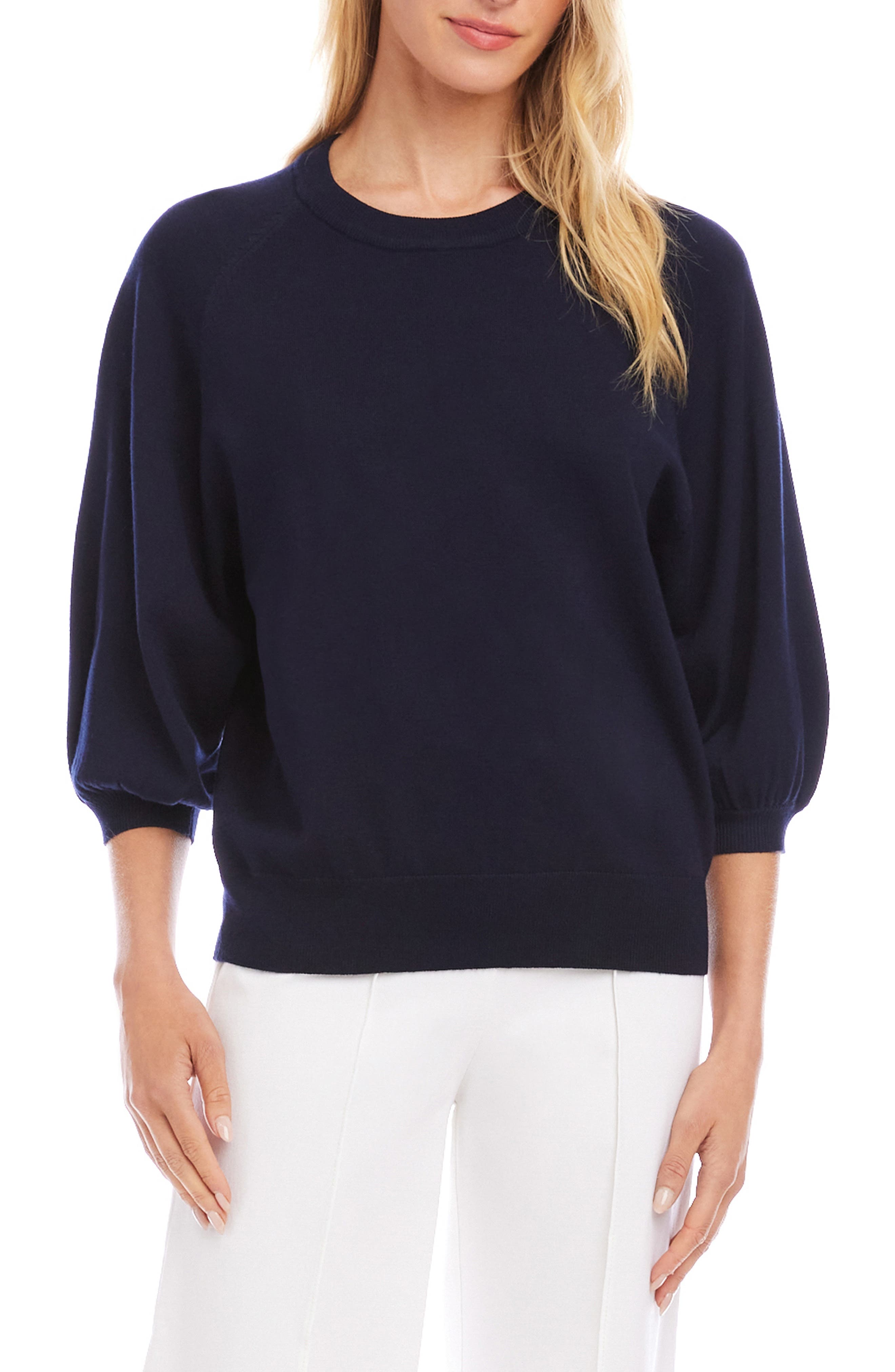 Puff Sleeve Sweater - image 3