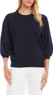 Karen Kane Puff Sleeve Sweater